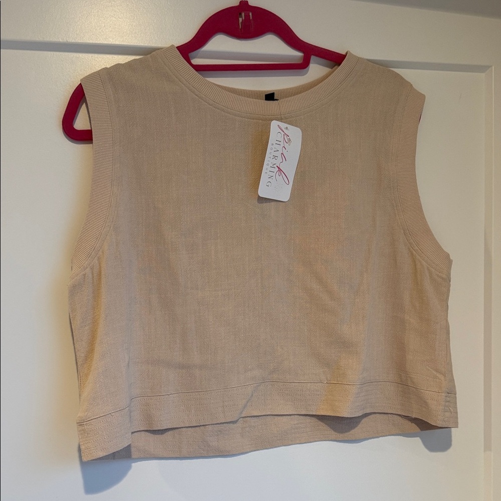 Tan tank top